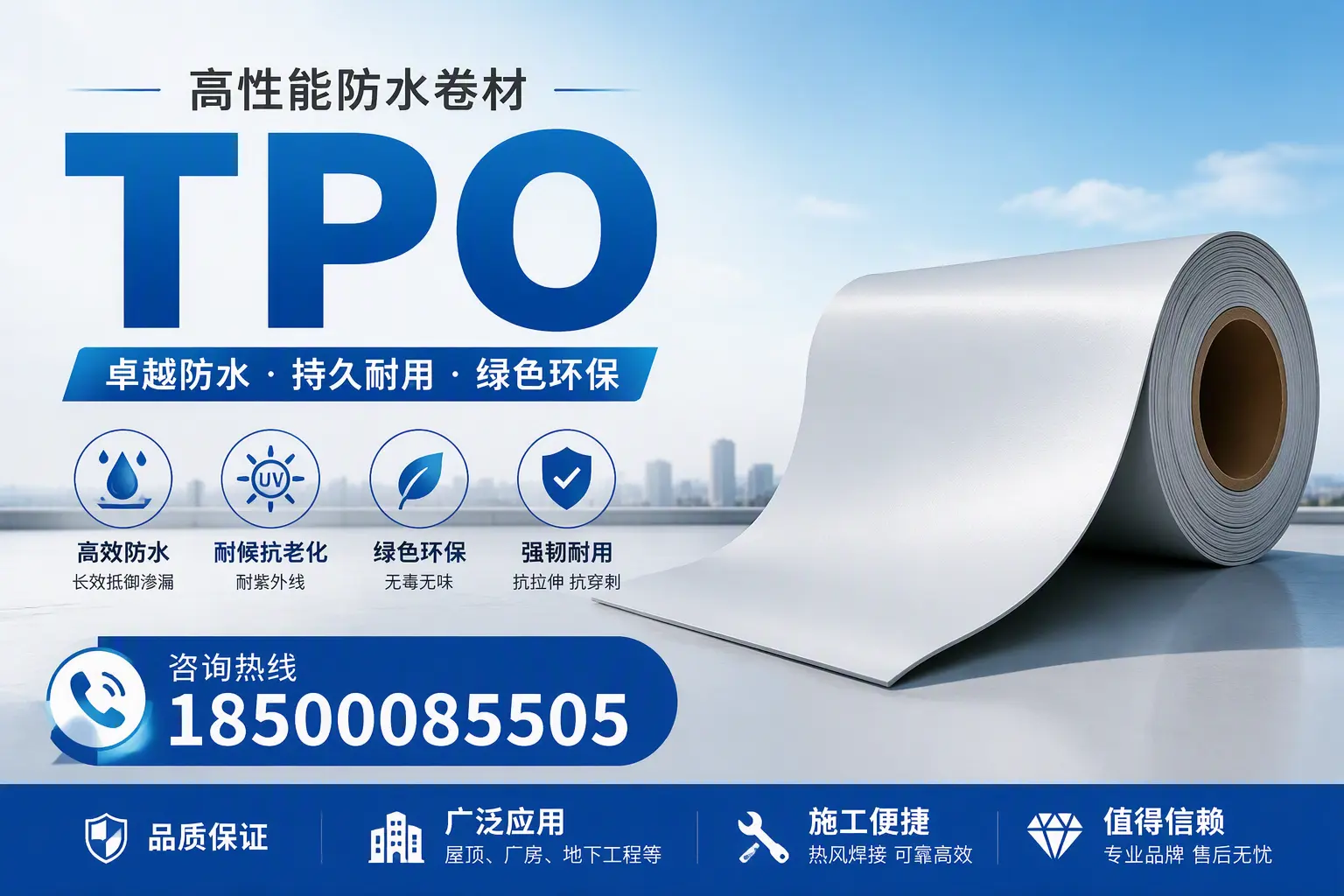 TPO材料的环保特性及其在昌都的应用